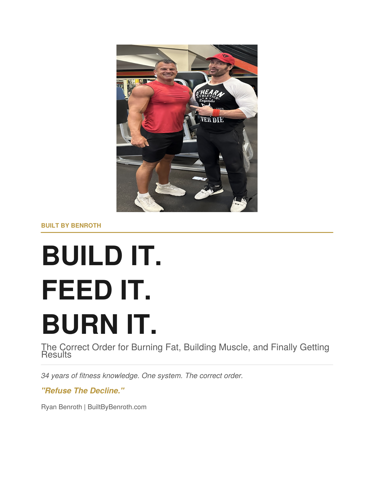Build It. Feed It. Burn It. — PDF Cover